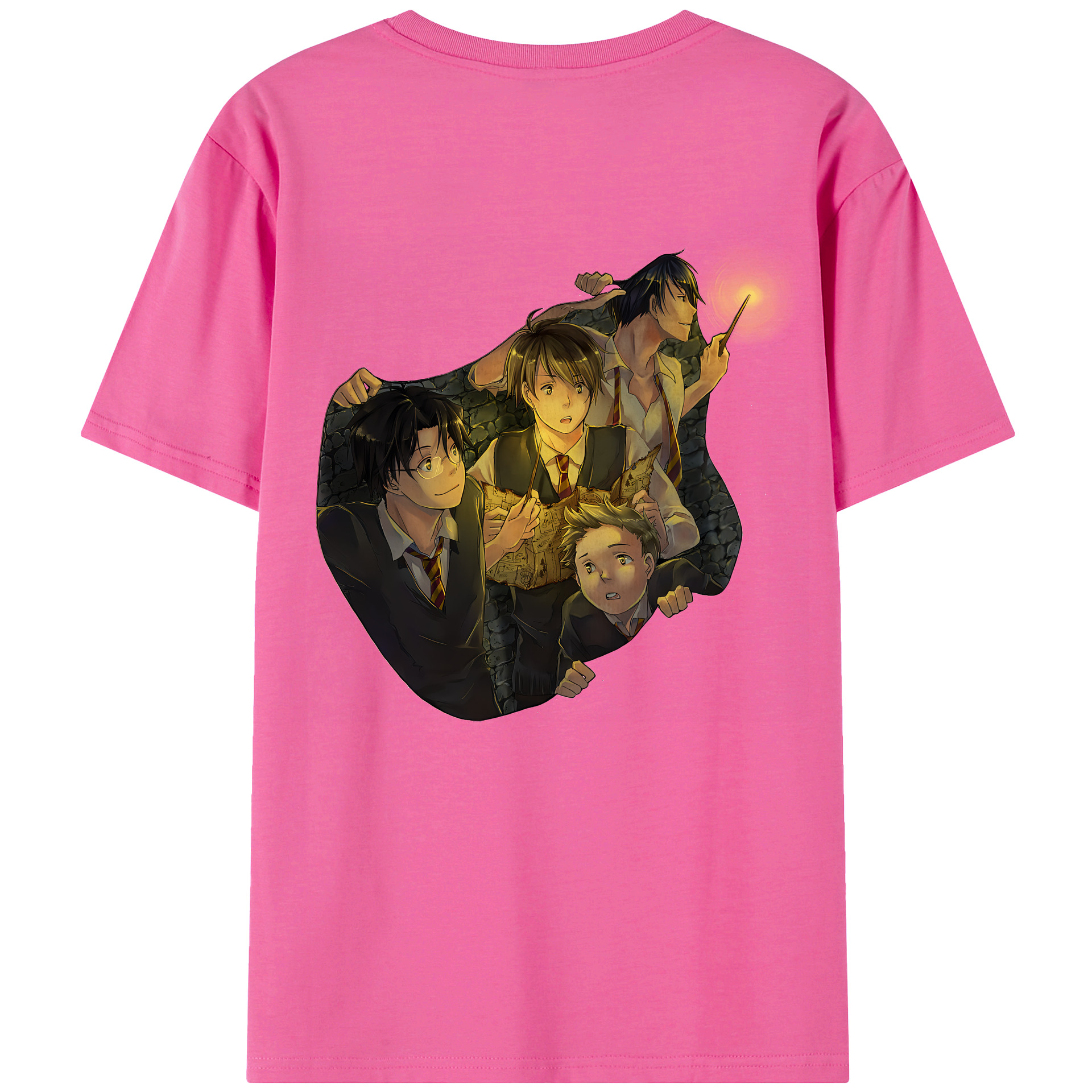 （画像用） Harry Potter ハリー・ポッターシリーズ レディース半袖Tシャツ(バックプリント)